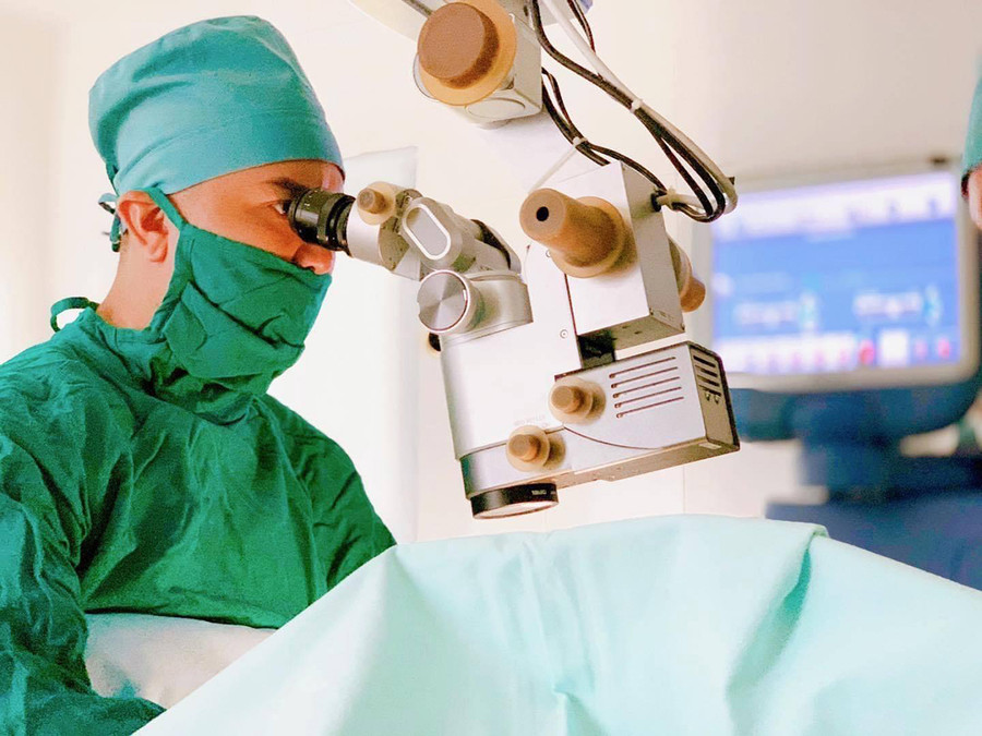 Bệnh viện Mắt Quốc tế Sài Gòn-Gia Lai ứng dụng nhiều kỹ thuật tiên tiến trong khám-chữa bệnh về mắt. Ảnh: Bệnh viện cung cấp Bệnh viện Mắt Quốc tế Sài Gòn-Gia Lai không ngừng nâng cao chất lượng khám chữa bệnh, ứng dụng nhiều kỹ thuật tiên tiến khám chữa bệnh về mắt. Ảnh: Bệnh viện cung cấp