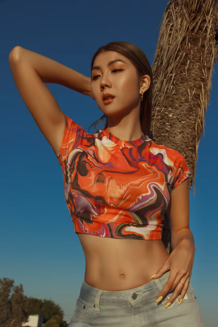 Diễn viên phim Mẹ chồng tiết lộ cô duy trì chế độ tập luyện khắc nghiệt kết hợp ăn uống khoa học mới có thể giữ được vóc dáng khiến bao người trầm trồ này. Ảnh: Châu Phú