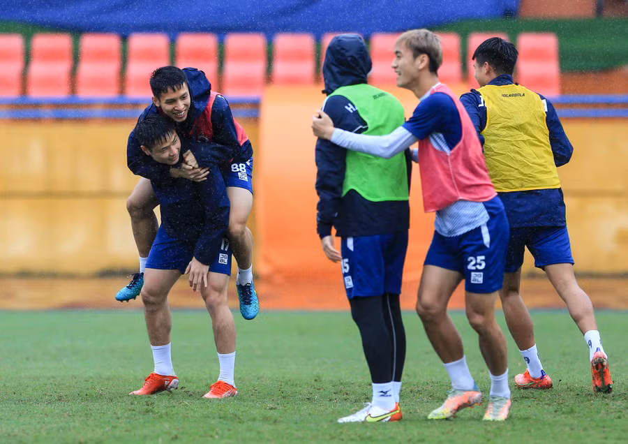 Hùng Dũng thêm môt kỳ SEA Games được cống hiến. Ảnh: Hoàng Quân Hùng Dũng thêm môt kỳ SEA Games được cống hiến. Ảnh: Hoàng Quân