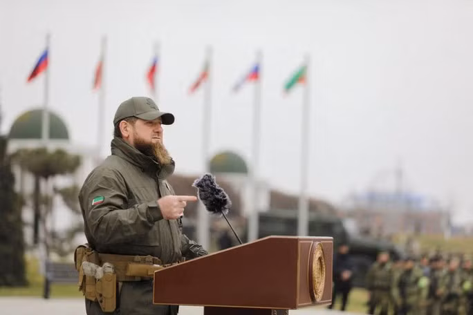 Lãnh đạo Cộng hòa Chechnya Ramzan Kadyrov. Ảnh: Reuters