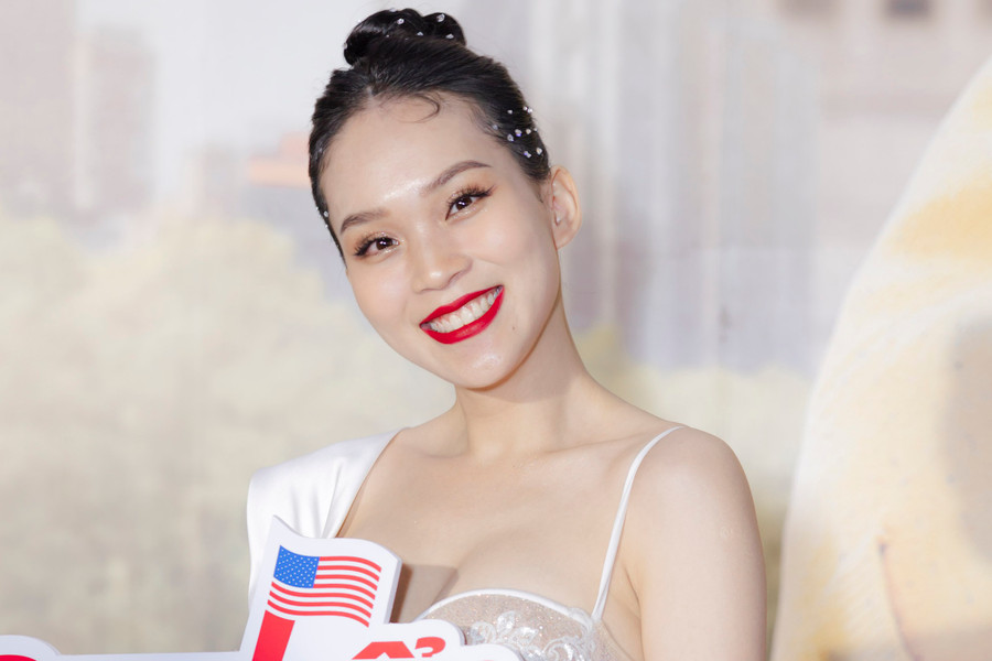 Dù lần đầu đóng phim điện ảnh nhưng Phương Titi hoàn thành khá tốt nhân vật của mình- Ảnh: ĐPCC