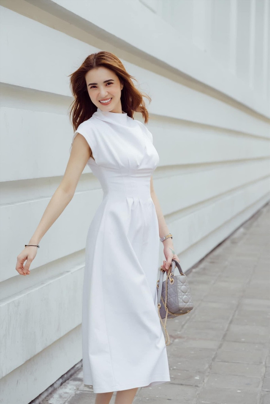 Lê Khánh Chi tham dự cuộc thi ảnh “Người đẹp Du lịch ASEAN+“. Ảnh: FBNV