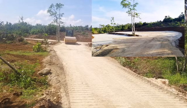 Một phần khu tái định cư Vạn Tường. Ảnh: Văn Việt