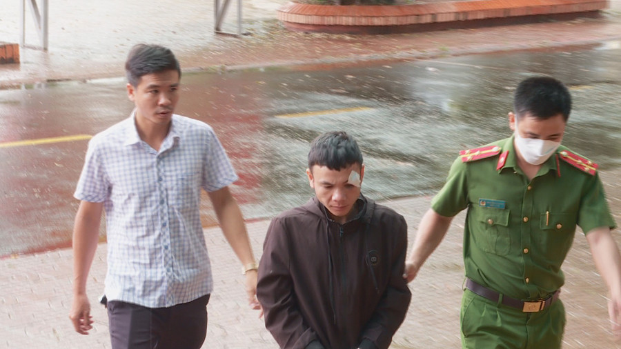 Đối tượng Hồ Viết An Ninh bị công an bắt giữ. Ảnh: CACC