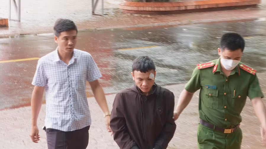 Đối tượng Hồ Viết An Ninh bị công an bắt giữ. Ảnh: CACC