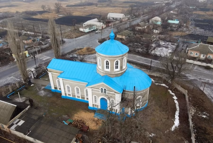 Kreminna ở Lugansk, Ukraina. Ảnh: Getty Kreminna ở Lugansk, Ukraina. Ảnh: Getty