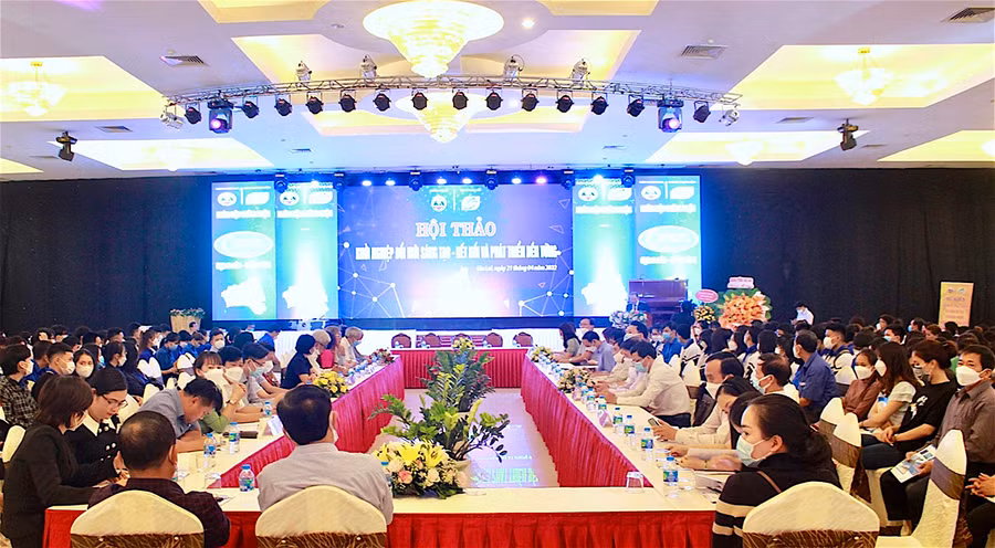 Quang cảnh hội thảo. Ảnh: Mộc Trà Quang cảnh hội thảo. Ảnh: Mộc Trà