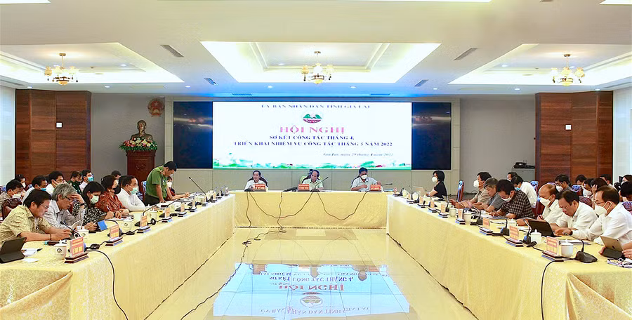  Quang cảnh hội nghị. Ảnh: Mộc Trà 