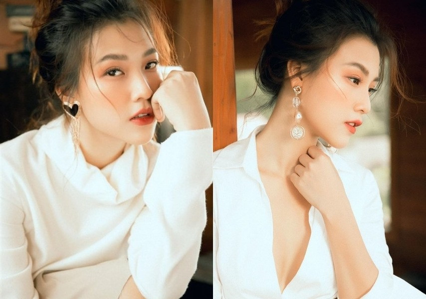 Nhan sắc và đường tình duyên của MC Hoàng Oanh. Ảnh: TH