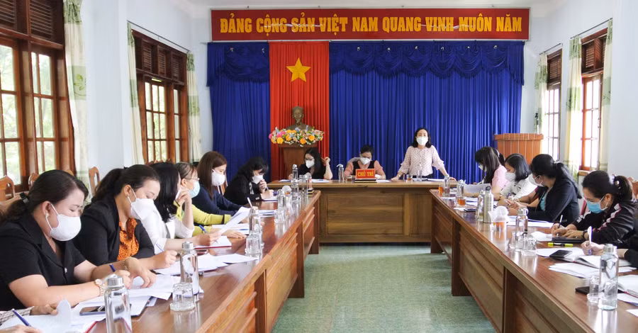 Quang cảnh buổi làm việc. Ảnh: Phương Thanh