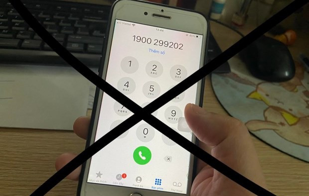 Người dân cần cảnh giác với những số điện thoại giả mạo tổng đài. Nguồn: EVN Người dân cần cảnh giác với những số điện thoại giả mạo tổng đài. Nguồn: EVN