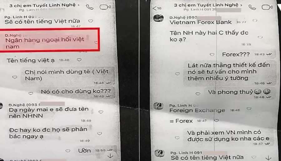 Phùng Thị Nghệ trước và sau khi bị Công an TP.HCM bắt giam. Ảnh Công an cung cấp