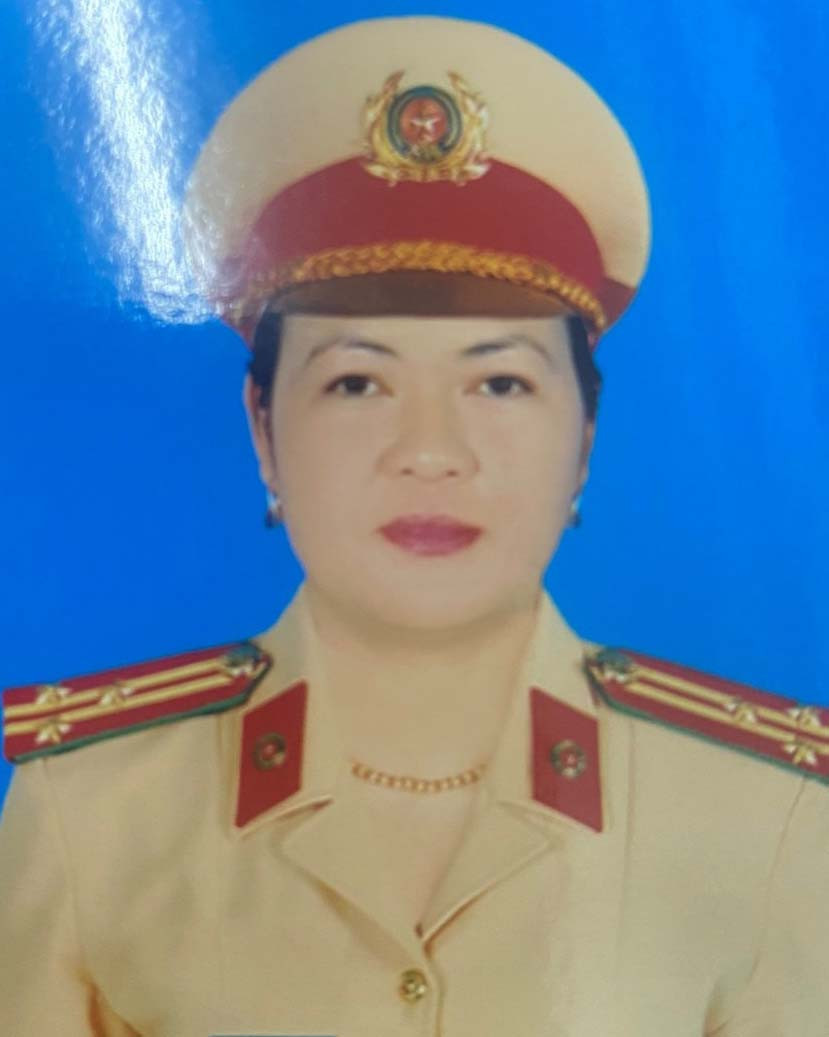 Thượng tá Lương Thị Thu Quỳnh-Trưởng phòng Cảnh sát Giao thông (Công an tỉnh). Ảnh: Lê Anh Thượng tá Lương Thị Thu Quỳnh-Trưởng phòng Cảnh sát giao thông Công an tỉnh. Ảnh: Lê Anh