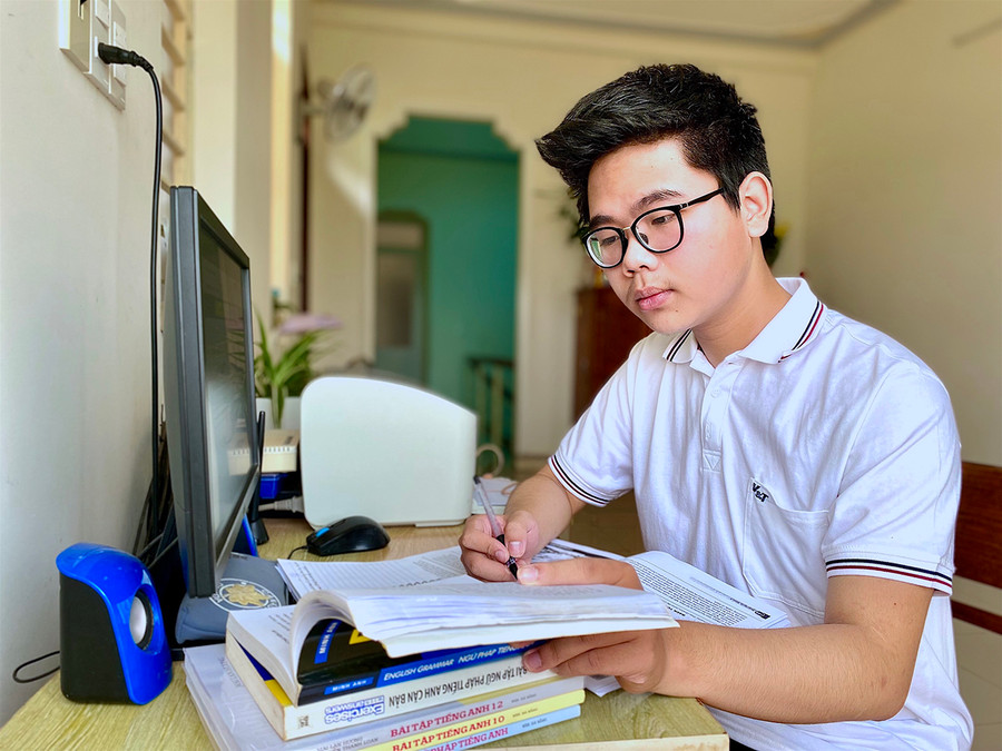 Em Dương Tiến Hải. Ảnh: Mộc Trà Em Dương Tiến Hải. Ảnh: Mộc Tra