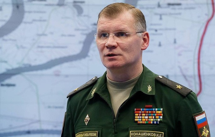 Phát ngôn viên Bộ Quốc phòng Nga Igor Konashenkov. Ảnh: TASS