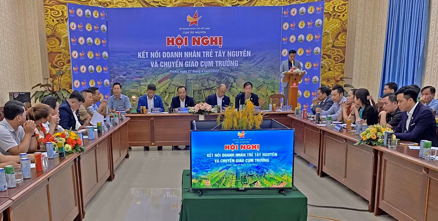 Hội nghị kết nối Doanh nhân trẻ Tây Nguyên. Ảnh: Hà Đức Thành