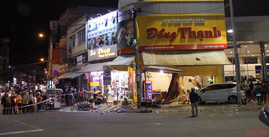 Hiện trường vụ việc.