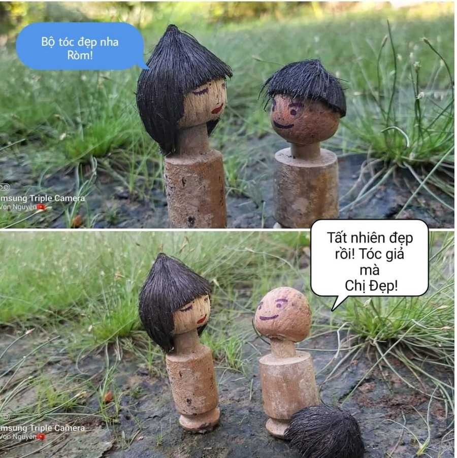 Mỗi tác phẩm của anh Von Nguyễn luôn kèm theo những mẫu chuyện vui. Ảnh: NVCC