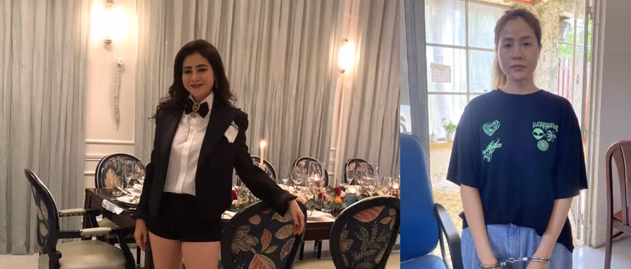 Phụng Thị Nghệ lập nhóm để trao đổi với các nạn nhân về việc thành lập ngân hàng. Ảnh: Nạn nhân cung cấp