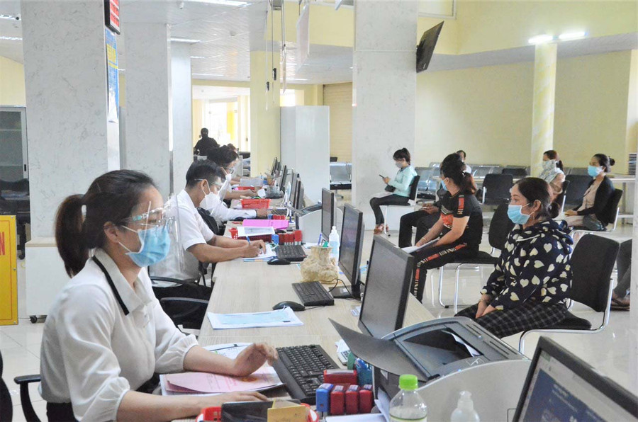 Gia Lai hướng đến cung cấp 100% dịch vụ công trực tuyến trên Cổng dịch vụ công của tỉnh trong năm 2022. Ảnh: Phương Vi Gia Lai hướng đến cung cấp 100% các dịch vụ công trực tuyến trên Cổng dịch vụ công của tỉnh trong năm 2022. Ảnh: Phương Vi