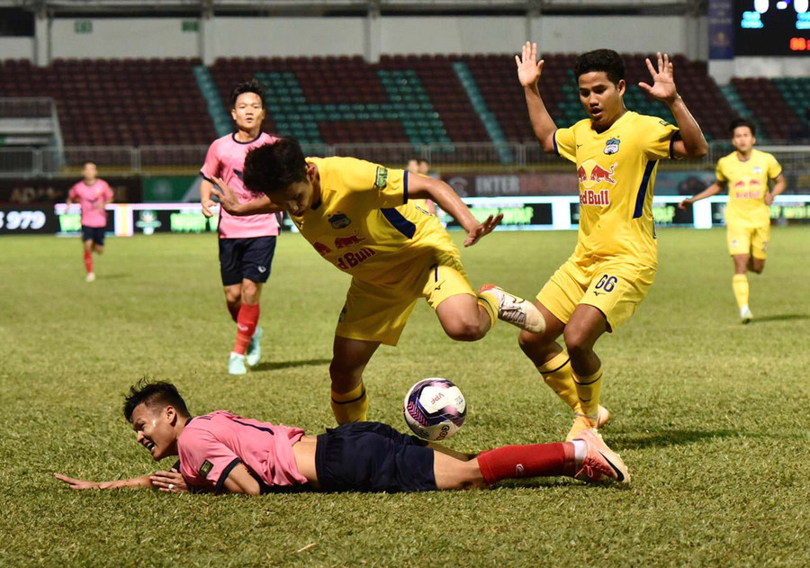 HAGL đã để lại nỗi thất vọng sau 2 trận hòa liên tiếp. Ảnh: Văn Ngọc