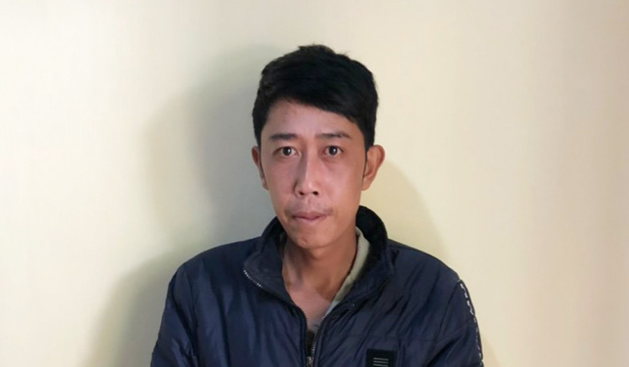 Đối tượng Nguyễn Trung Việt tại Công an huyện Đak Đoa. Ảnh: Lê Anh Đối tượng Nguyễn Trung Việt tại Công an huyện Đak Đoa. Ảnh: Lê Anh