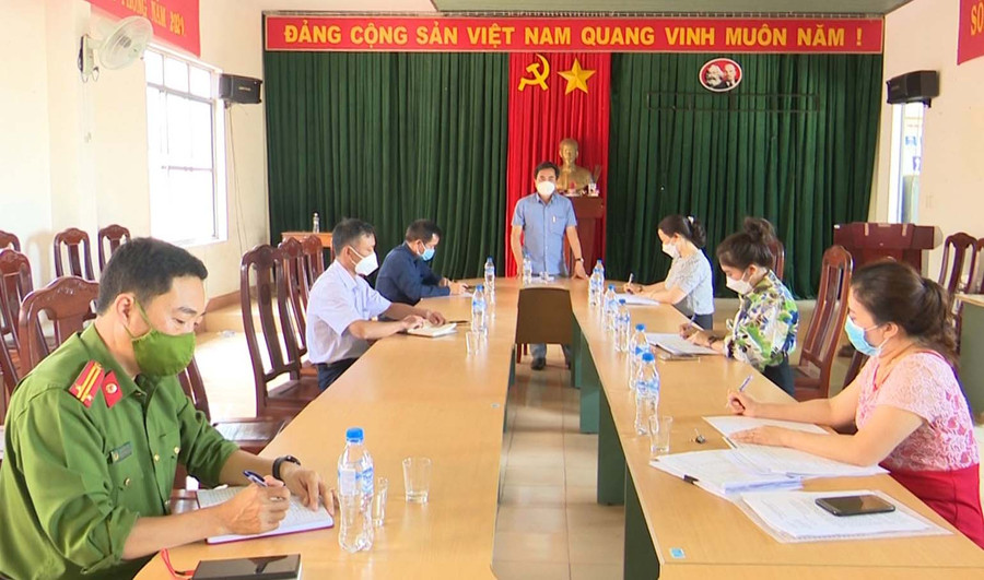 Quang cảnh buổi kiểm tra. Ảnh: Bá Bính Quang cảnh buổi kiểm tra.