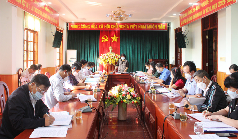 Quang cảnh buổi khảo sát. Ảnh: Nguyễn Diệp