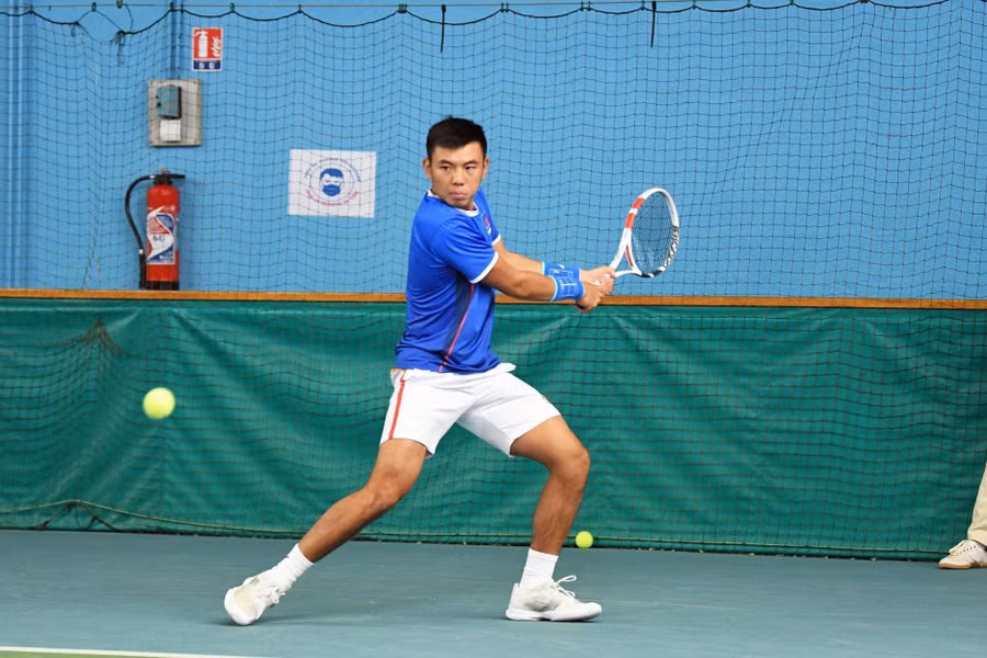 Lý Hoàng Nam vào bán kết quần vợt nhà nghề M25 Toulouse-Balma tại Pháp. Ảnh: VTF