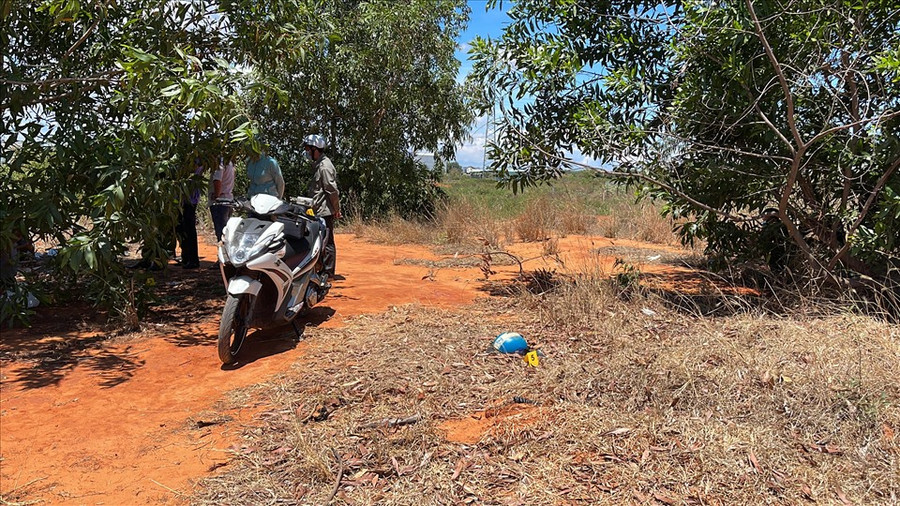 Hiện trường nơi phát hiện vụ việc. Ảnh: DT