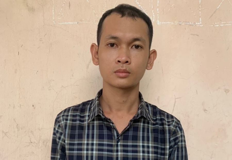 Nghi phạm Huỳnh Ngọc Trọng. Ảnh: Trị Bình