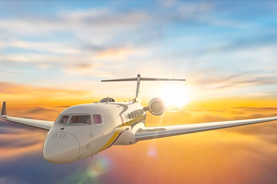 Chuyên cơ phản lựcGulfstream G650ER của hãng hàng không Sun Air.