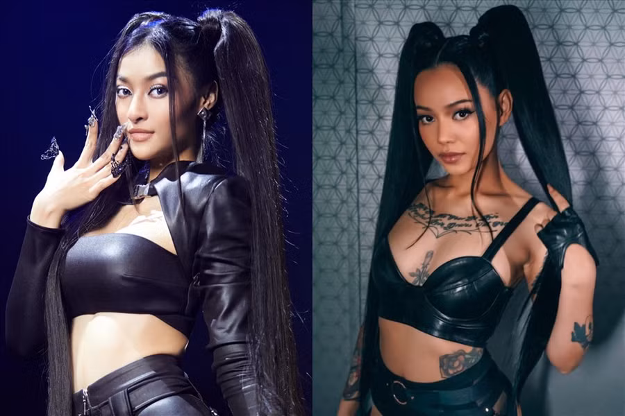 Một hình tượng Kiều Loan thể hiện trong MV bị cho là 