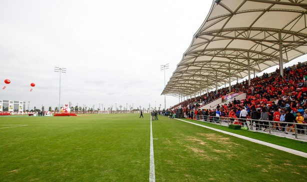 Sân PVF đã sẵn sàng để đón khán giả từ các trận tứ kết VCK giải U.19. Ảnh: PVF