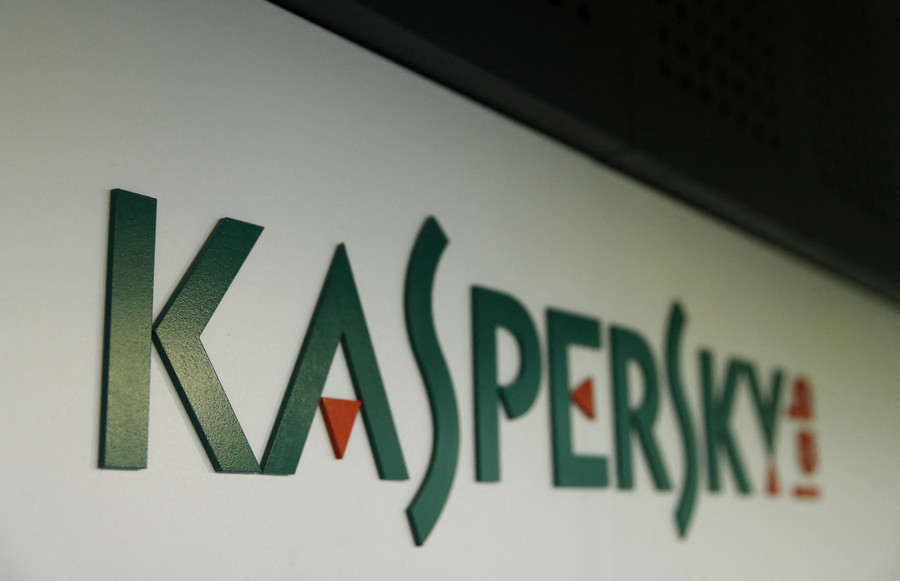 Logo của Kaspersky Lab ở Moscow. Ảnh: Reuters Logo của Kaspersky Lab ở Moscow. Ảnh: Reuters