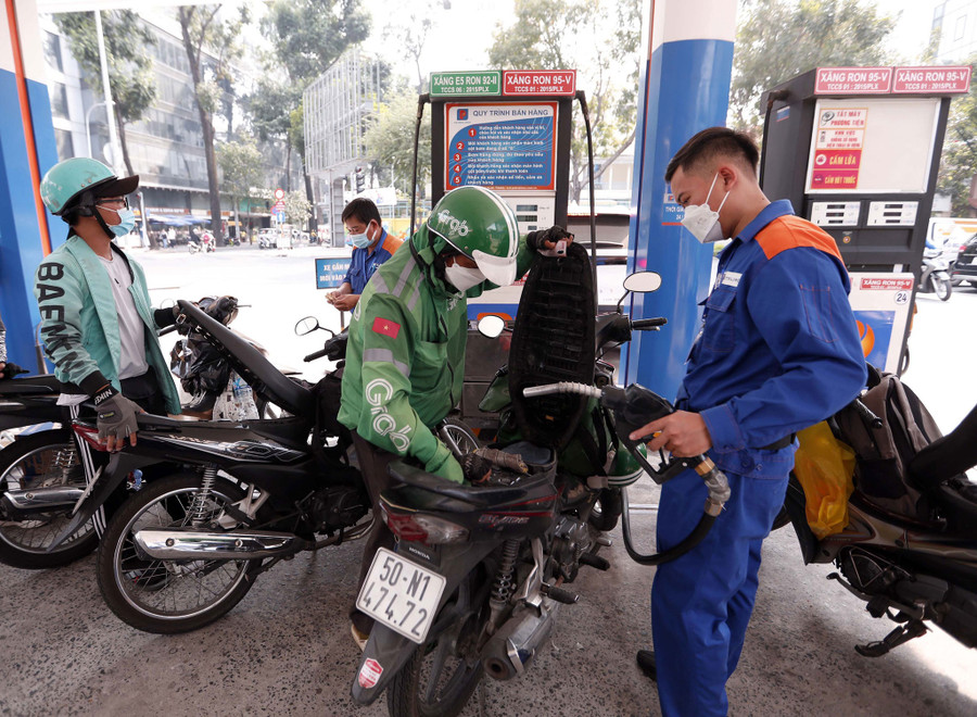 Tổng kho xăng dầu Đình Vũ-Hải phòng. (Ảnh: PV/Vietnam+)