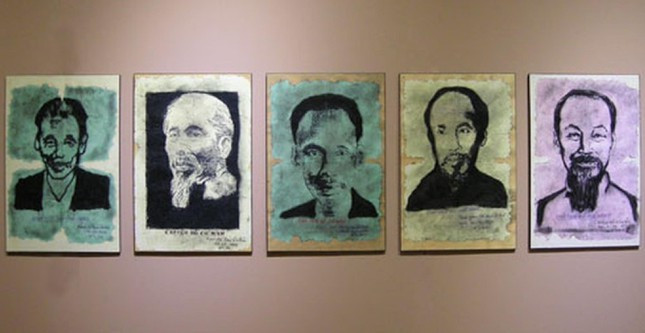 Những bức tranh tù chính trị tại Côn Đảo đã vẽ Bác Hồ bằng trí nhớ và sự tưởng tượng