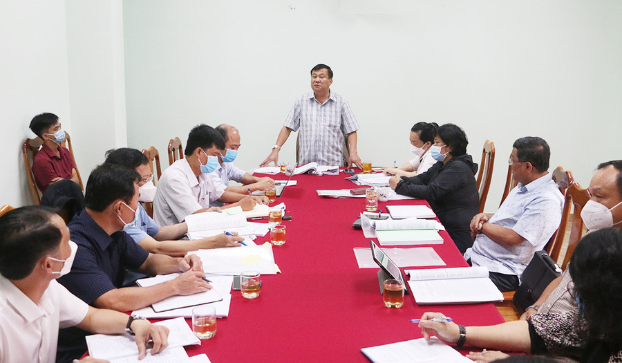  Quang cảnh buổi giám sát. Ảnh: Quang Tấn