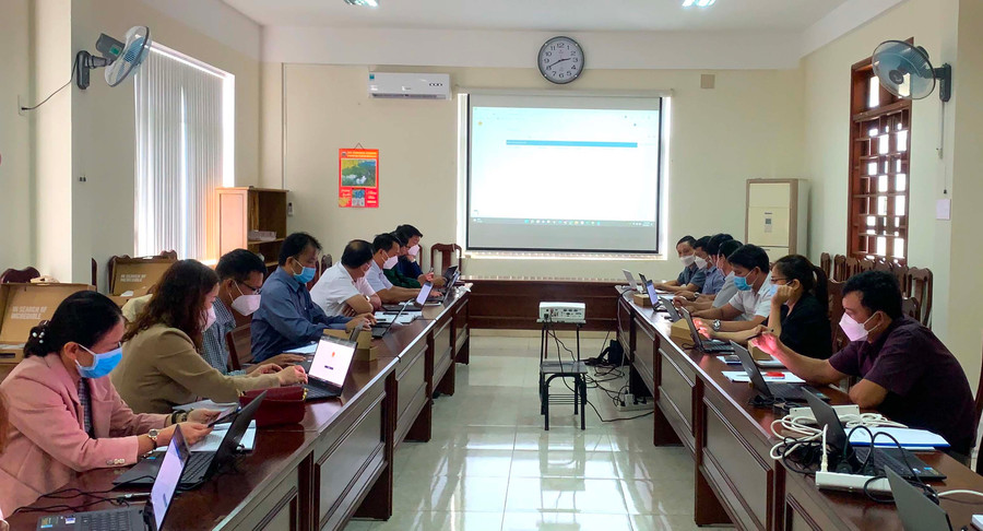 Quang cảnh buổi tập huấn. Ảnh: Thế Huynh