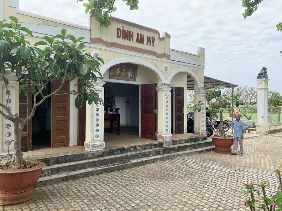 Sau khi được trùng tu, đình An Mỹ trở nên chắc chắn hơn. Ảnh: Nhật Hào Sau khi được trùng tu, đình An Mỹ trở nên chắc chắn hơn. Ảnh: Nhật Hào