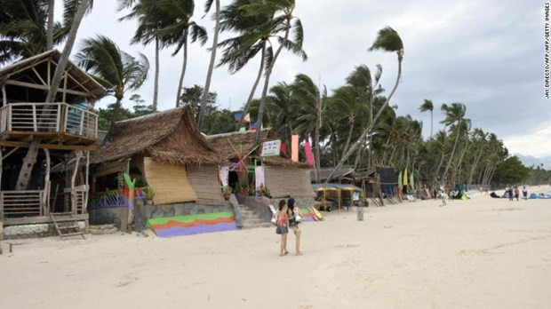 Bãi biển Boracay. (Nguồn: AFP)