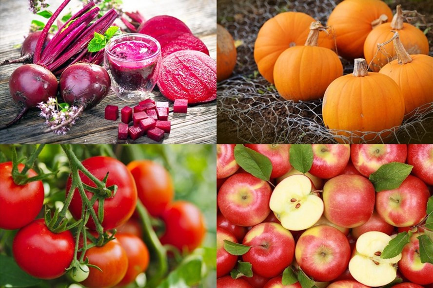 Những loại thực phẩm tốt cho sức khoẻ của phổi. Ảnh: TL