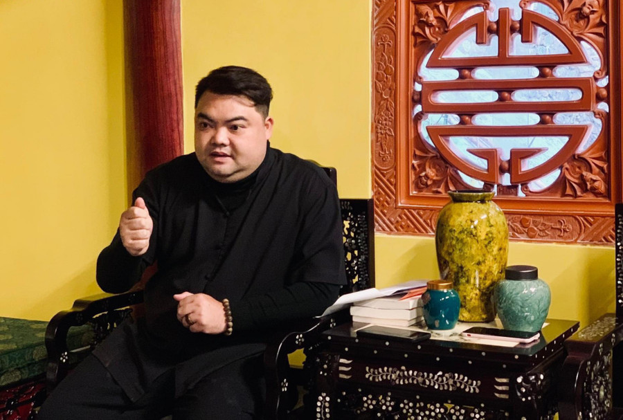 Chuyên gia nghiên cứu tâm linh Lê Thái Bình. Ảnh: NVCC