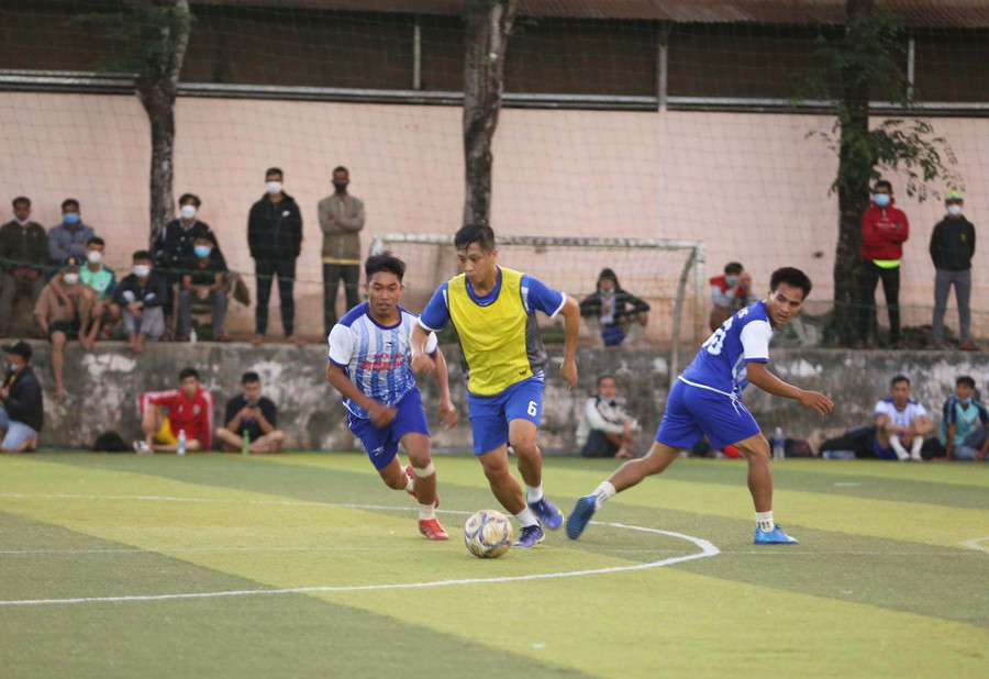 Các đội bóng sẽ thi đấu vòng tròn 1 lượt để tính điểm xếp hạng. Ảnh: Văn Ngọc