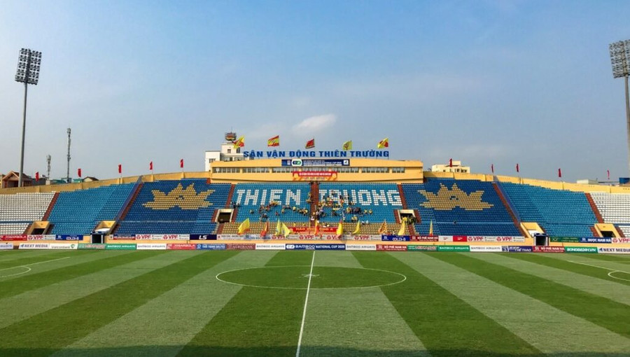 Sân Thiên Trường (Nam Định) sẽ tổ chức 1 bảng tại SEA Games 31. Ảnh: Thái Ninh Sân Thiên Trường (Nam Định) sẽ tổ chức 1 bảng tại SEA Games 31. Ảnh: Thái Ninh