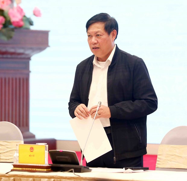 Thứ trưởng Bộ Y tế Đỗ Xuân Tuyên. Ảnh: Phạm Kiên/TTXVN