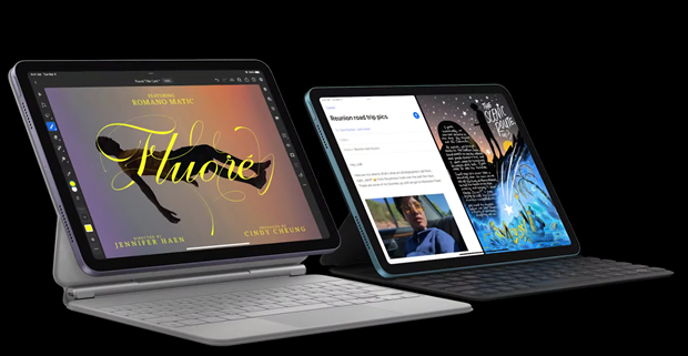 iPad Air 5 được trang bị chip M1. Ảnh: Apple