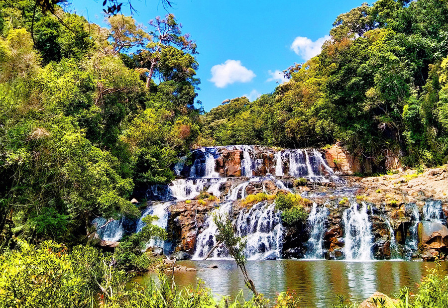 Khu vực đầu tư dự án đã được UBND huyện Kbang quy hoạch phát triển du lịch cộng đồng, du lịch sinh thái thác Kon Bông, thuận lợi kết nối phát triển du lịch. Ảnh: Minh Nguyễn