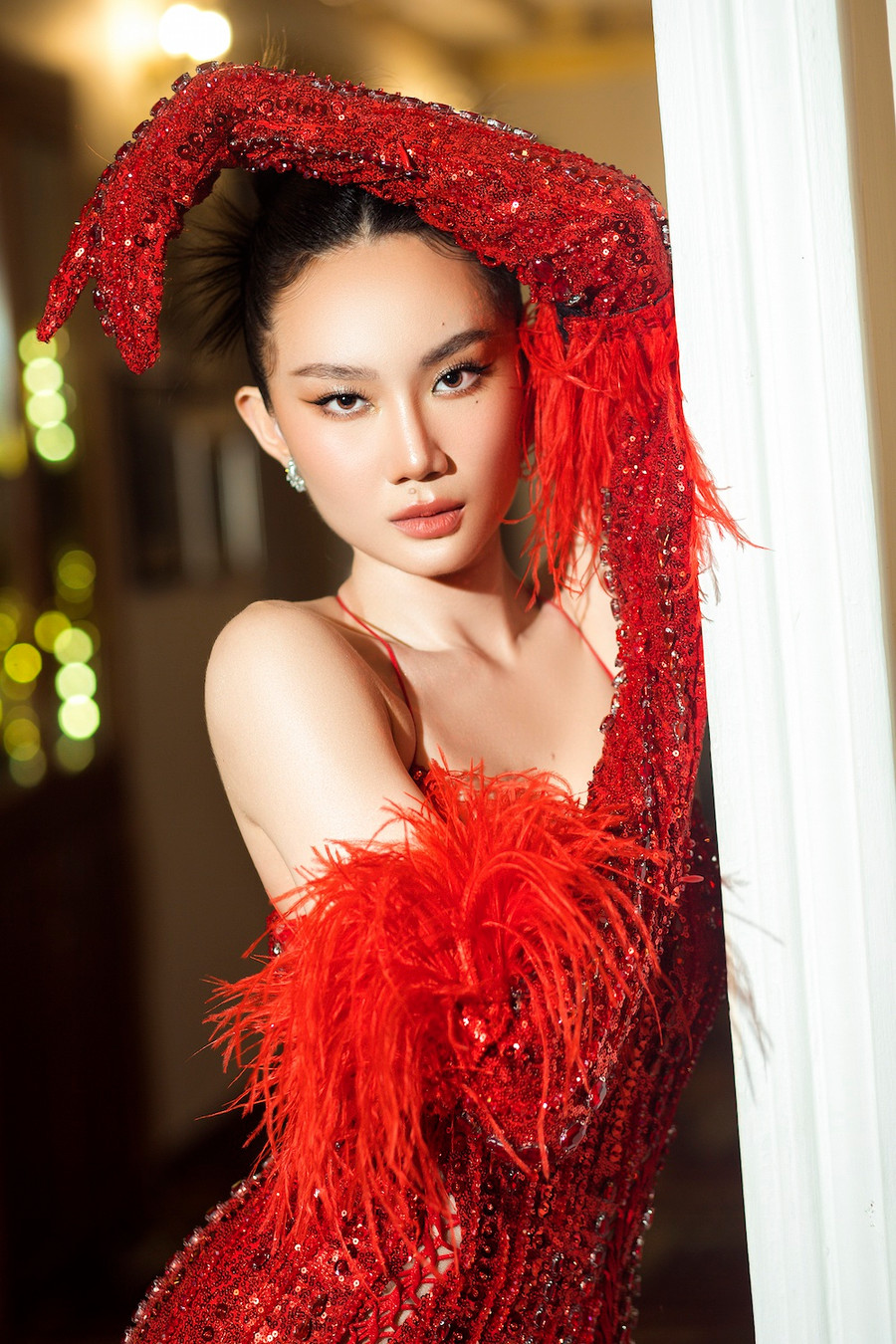 Dù có thế mạnh về nhảy múa song Hoàng Mỹ An vẫn nỗ lực theo đuổi con đường ca hát chuyên nghiệp. Ảnh: NVCC