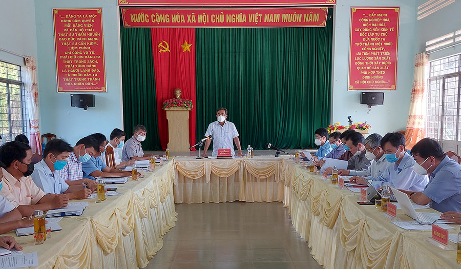 Quang cảnh buổi làm việc. Ảnh: Vĩnh Hoàng Quang cảnh buổi làm việc. Ảnh: Vĩnh Hoàng